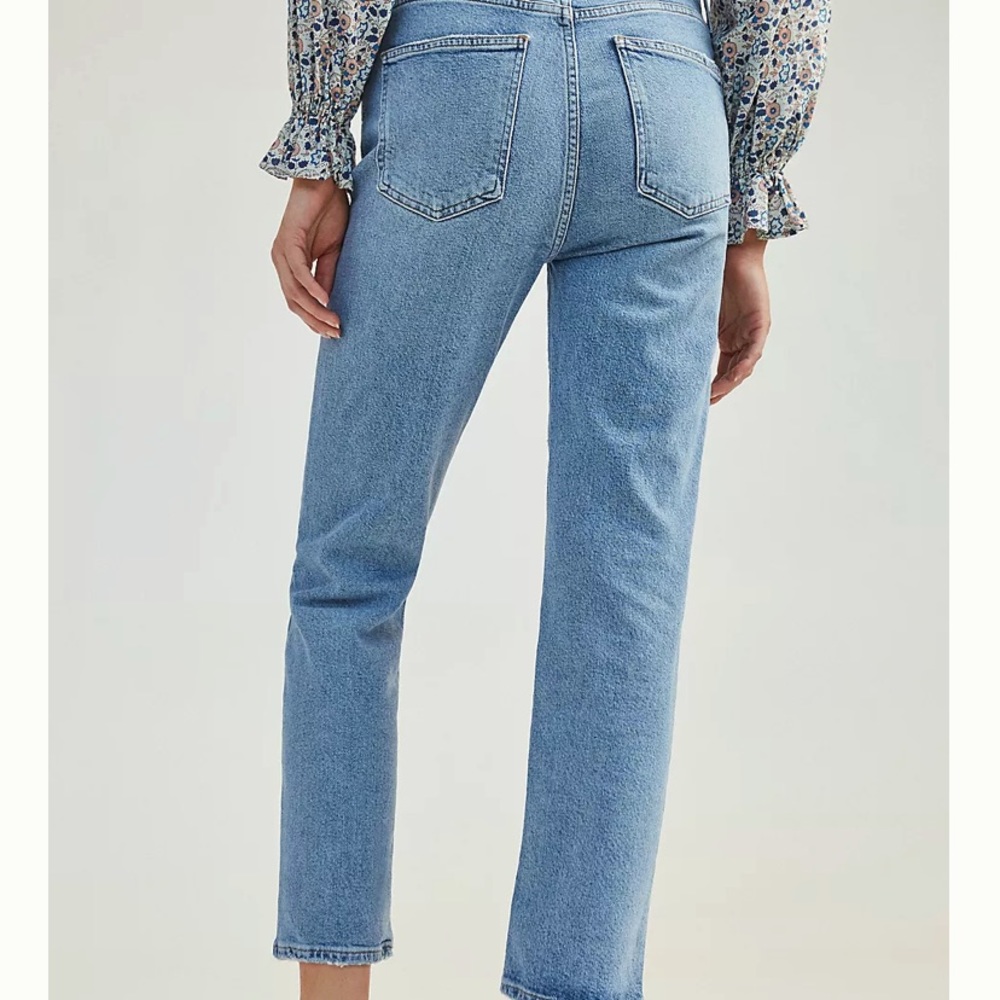 Agolde Straight High Waisted Jeans